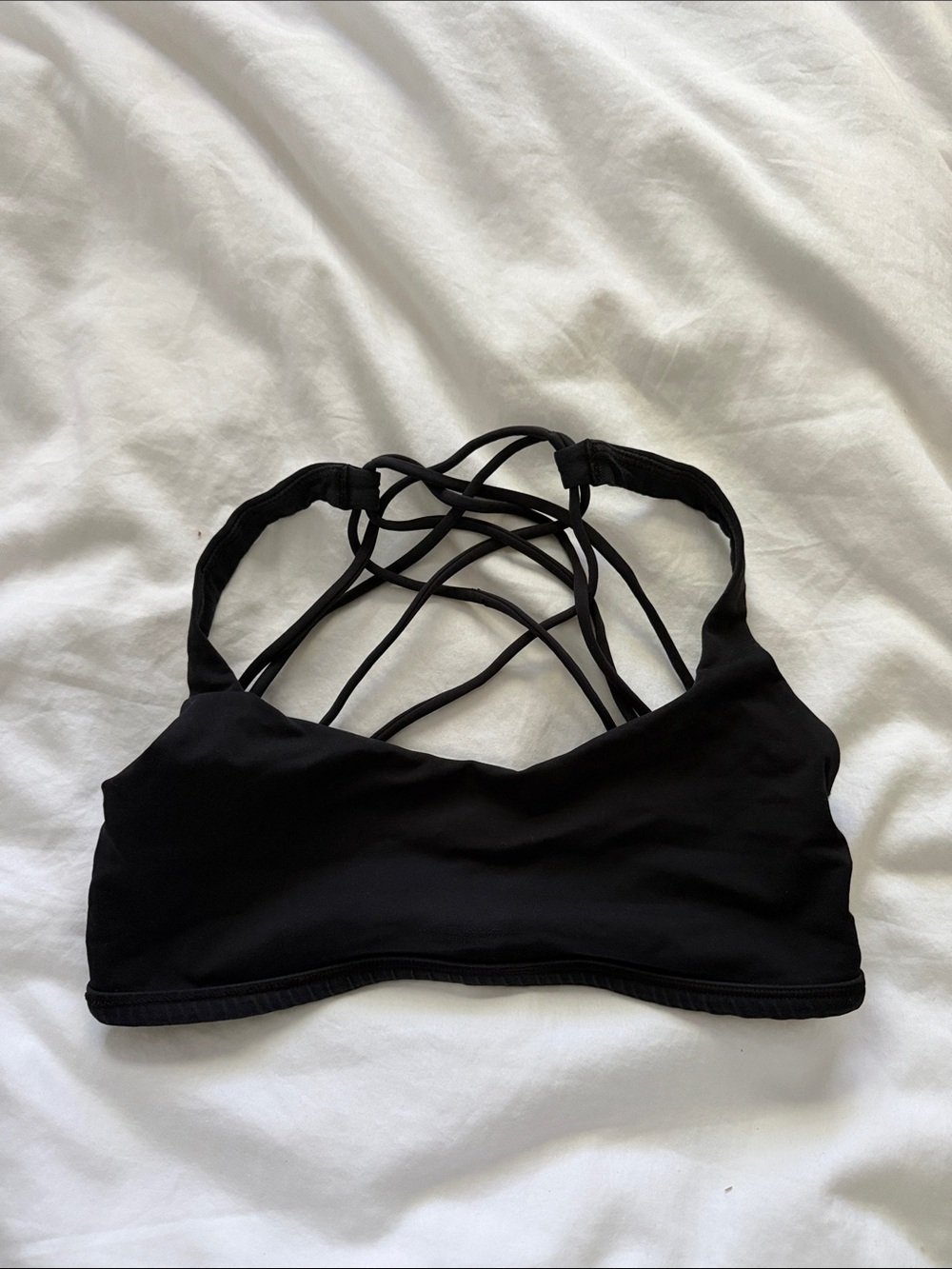 Lululemon free to be wild bra — black